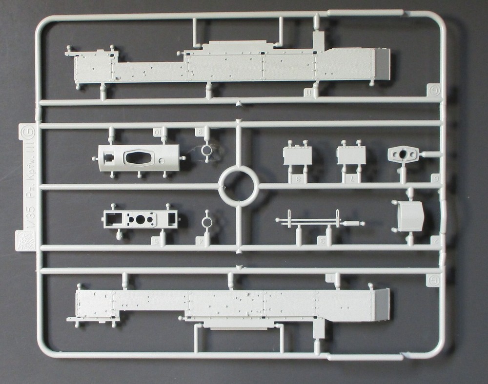 Cyber Hobby 1/35th Scale Panzer III Flak – Parts Tree G from Kit No. 6778