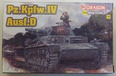 1/144 Pz.Kpfw. IV Ausf.D Medium Tank Dragon Mini Armor #14118 Sealed Inside MIUB