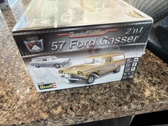 REVELL 1957 FORD GASSER 2n1 FACTORY SEALED KIT! CIRCA 2016! VMCP!