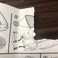 Monogram 1982 Z/28 Camaro 1/8 Scale #2607 Instructions Indy 500 Pace Car Manual