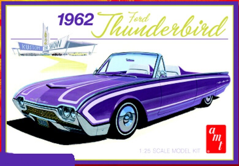 AMT 1/25 1962 Thunderbird (2 in 1) AMT682