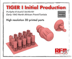 Ryefield-Model RM5001U 1/35 TIGER I PZ.Kpfw.VI Ausf.E sd.kfz.181 NEW MODEL KIT