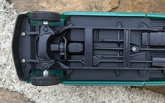 AMT Ertl 1993 Chevrolet C-1500 Extended Cab Promo Teal green 8130 1/25