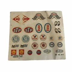 IMAI Excalibur SSK GT Series Model Kit 1-3317-1498 Sticker Sheet ESSO, STP, ENCO