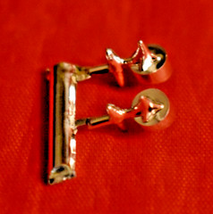 AMT 1957 Chevy BelAir Door Mirrors 1/25