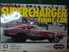 MR. NORM 1969 SUPERCHARGER FUNNY CAR BODY,GLASS,DECALS,TRIM