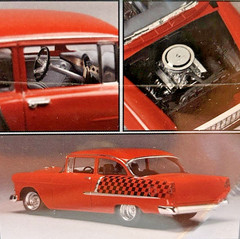 AMT Chevy 1955 Bel Air Street Machine model kit New in Factory Sealed Box