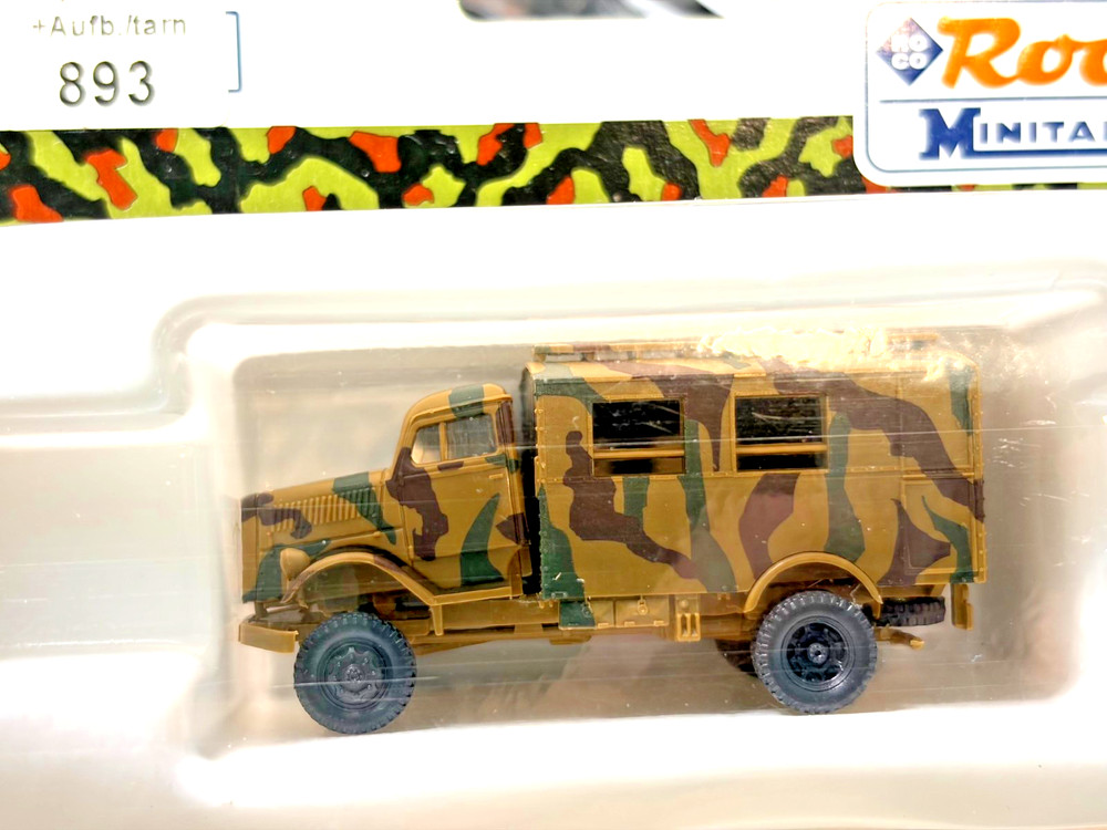 Roco Minitanks 893 Special Opel Blitz command radio Lima35 Original 1/87