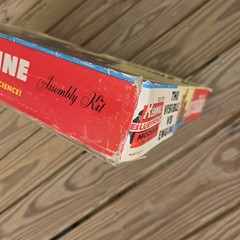 Looks Unused Renwal Blueprint Model The Visible V8 auto engine vintage 1960