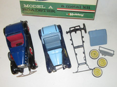 2 Hubley Ford Model A w/Roadster – no 4850-400 Parts Lot, Early kits as is parts