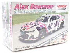 Salvino JR Models “Ally” Alex Bowman 2022 Camaro ZL1 Nascar 1/24 Car Kit