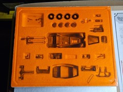 Gunze Sangyo Mercedes 540K 1/43 White Metal Kit Rare Vintage Unassembled