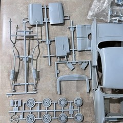 A1C 1957 Chevrolet Bel Air Hardtop Big 1/16 Model Kit AMT T841