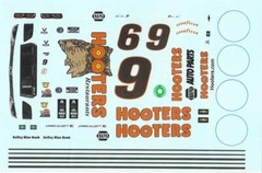 Winscals #9 Hooters Darlington 2021 Chase Elliott decal