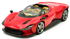 1 18 Ferrari Race Car Racing Racer 24 LeMans Custom Built Metal Body ModelV12
