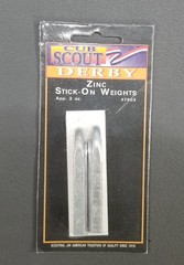 CUB SCOUT DERBY WEIGHTS IOP STICKON