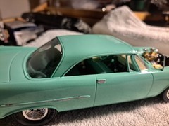 Custom Pre-Built Green Model Car w/ Exposed Engine Ready to Go Single Unit