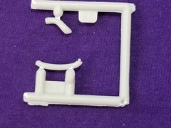1962 Chevrolet Bel Air RADIATOR HOSES from 1:25 AMT Model Kit 62 Chevy BelAir