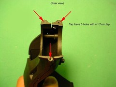 3 ESSENTIAL TAPS for building the Pocher 1/4 Ducati model 1.7mm/2mm/2.3mm