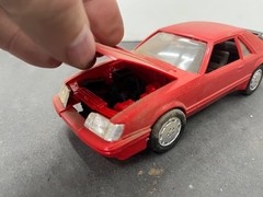 C6 MPC Ford Mustang SVO FOX BODY built Vintage Car model 1/25 McM.
