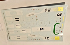 Revell Shelby Cobra 427 S/C 1/24 scale Decals only READ DESC
