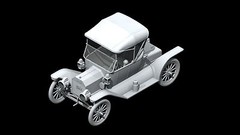 ICM 24001 – 1/24 – Model T 1913 Roadster American Passenger Car scale model kit