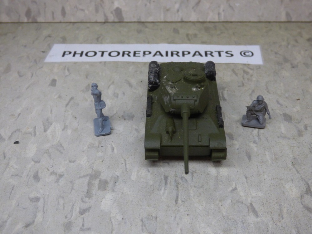 MIR / Roco Minitank Compatible WWII Russian T-34/85 & Aifix Soldiers Lot#7224B©