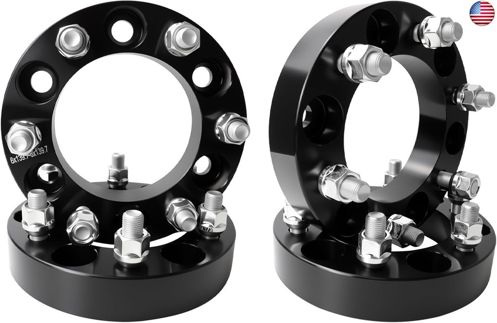 6×5.5 Wheel Spacers Fit for Tahoe, Avalanche, Yukon XL, Frontier Pro-4X, 1 inch