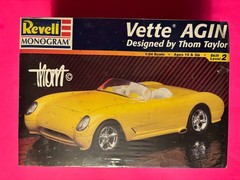 THOM TAYLOR VETTE AGIN CORVETTE SHOW ROD MODEL KIT REVELL 1/24 SCALE NEW SEALED!