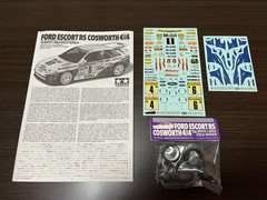 Tamiya 1/24 Ford Escort RS Cosworth 4×4 Sport Car Series NO.144 Model Kit