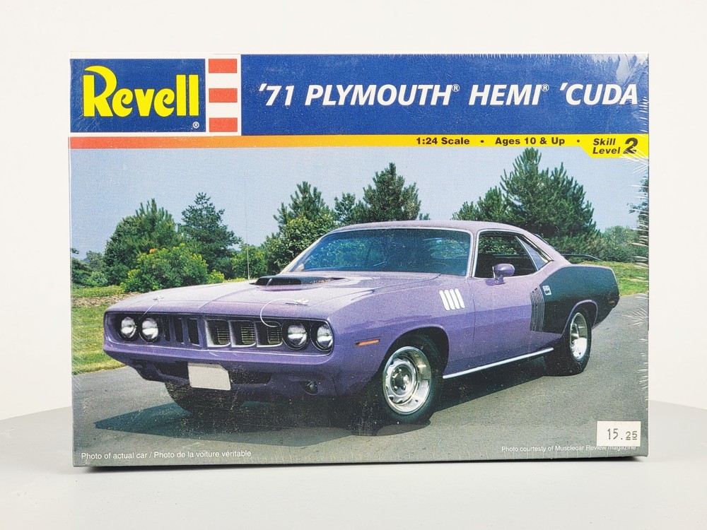 2004 SEALED Revell Kit: ’71 Plymouth Hemi ‘Cuda 1/24 #85-2943