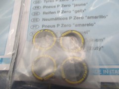 TAMEO PWT 28 & 29 TIRE SETS 1:43 MORE PARTS PACKS LISTED PIRELLI SOFT & SUPERSOF