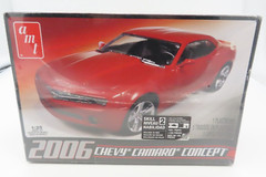 AMT 2006 Chevy Camaro Concept 1:25 Scale Molded in Red Model Kit