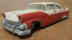 1955 FORD CROWN VICTORIA resin model, BUILT, but in need of restoration