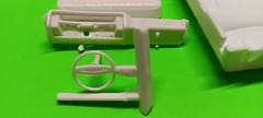 1976 Chevy Caprice 1/25 Interior Tub Bench Seat Dash Steering Wheel Free Ship