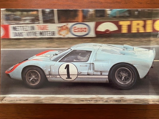 Fujimi 1/24 Ford GT40 Ken Miles #1 LeMans 1966 Priced to Sell!