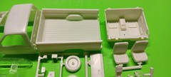 USA 1 1990 Chevy Silverado Pickup Truck 1/25 Cab Body Glass Bed Box Interior Tub