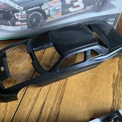 Built Model Car, 1991 Monogram Stock Car STARTED, INCOMPLETE, MODIFIED