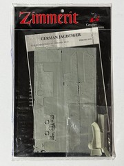 Cavalier Model #0112 1/35 Scale Sd.Kfz. 186 Jagdtiger Zimmerit Coating w/Resin
