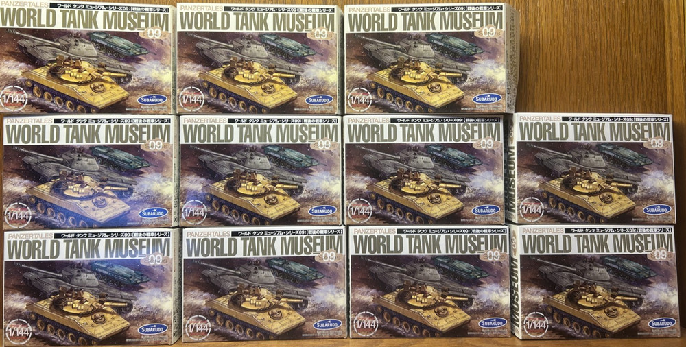 Takara 1:144 World Tank Museum Series 09 Lot of 11