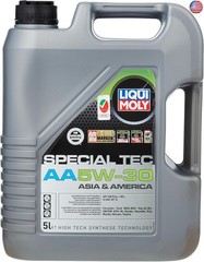 LIQUI MOLY Special Tec AA SAE 5W-30 | 5 L | Fully synthetic engine oil | SKU: