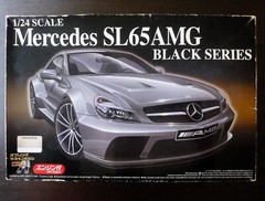 Rare ! AOSHIMA 1/24 Mercedes SL 65 AMG Black Series So Cool !