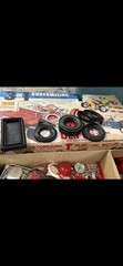 Vintage Lindberg 1/8 Hot Rod Model Kit Red Demon Hot Canary Blue Streak Car 3n1