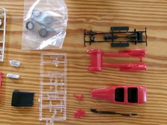 1977 Issue Revell: 1934 Duesenberg SJ 1/48 Scale Partially Assembled