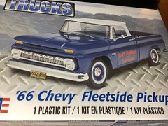 1/25 scale model car kit 66 Chevy Pickup Upper/Lower Radiator Hoses No Box