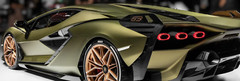 Lamborghini 1:18 Race Car12Classic Concept Custom Built Model24Carousel GREEN