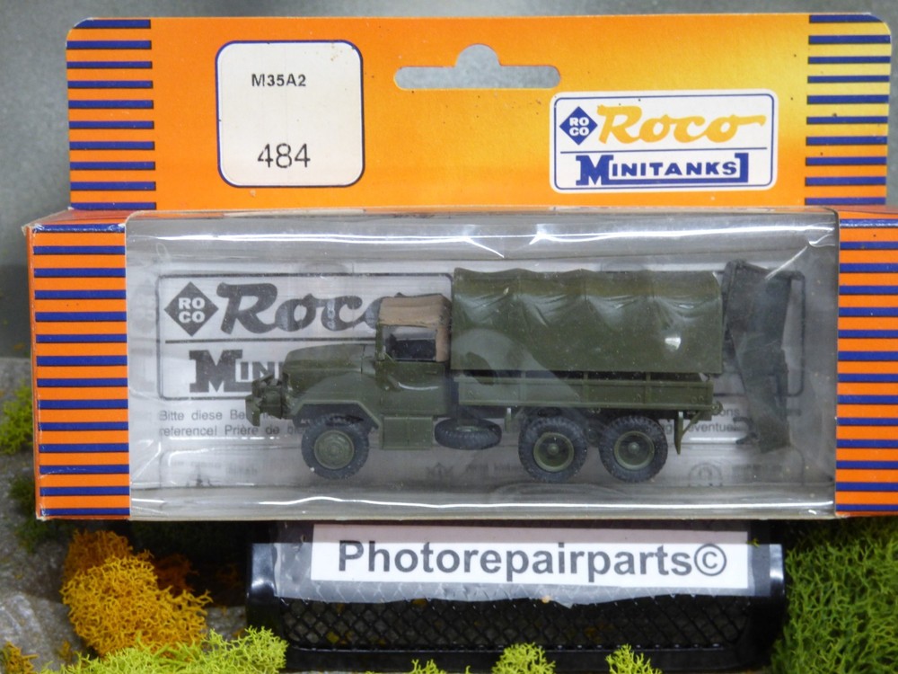 Roco Minitanks WWII US M-35 A2 GMC 353 2.5 T 6×6 Troop / Cargo Truck Lot #7322©