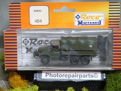 Roco Minitanks WWII US M-35 A2 GMC 353 2.5 T 6×6 Troop / Cargo Truck Lot #7322©