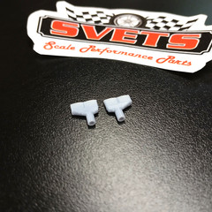 Vintage 1970-1974 MoPar E-Body Exhaust Tips 3D Resin 1/25 1/24