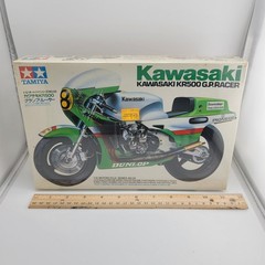 Tamiya Kawasaki KR500 GP Racer Motorcycle 1/12 Model Kit 1428 Japan 1983 Sealed